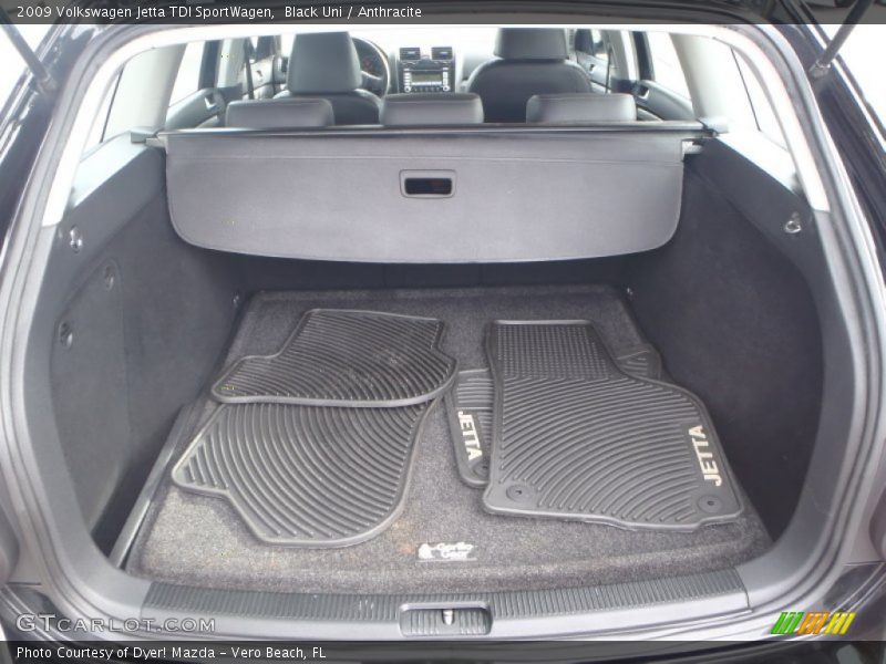 Black Uni / Anthracite 2009 Volkswagen Jetta TDI SportWagen