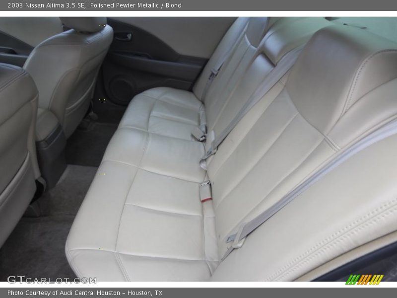 Polished Pewter Metallic / Blond 2003 Nissan Altima 3.5 SE