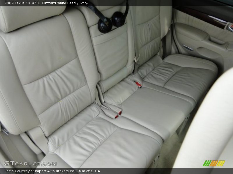 Blizzard White Pearl / Ivory 2009 Lexus GX 470