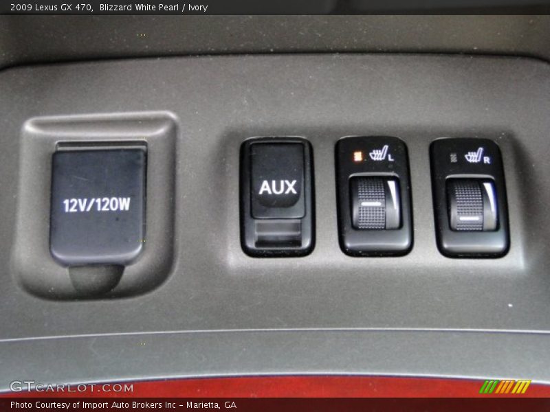 Blizzard White Pearl / Ivory 2009 Lexus GX 470