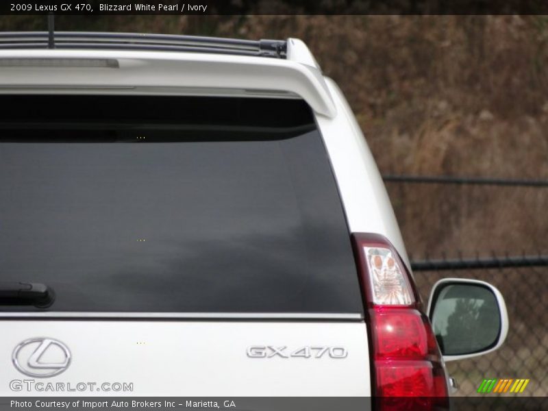 Blizzard White Pearl / Ivory 2009 Lexus GX 470