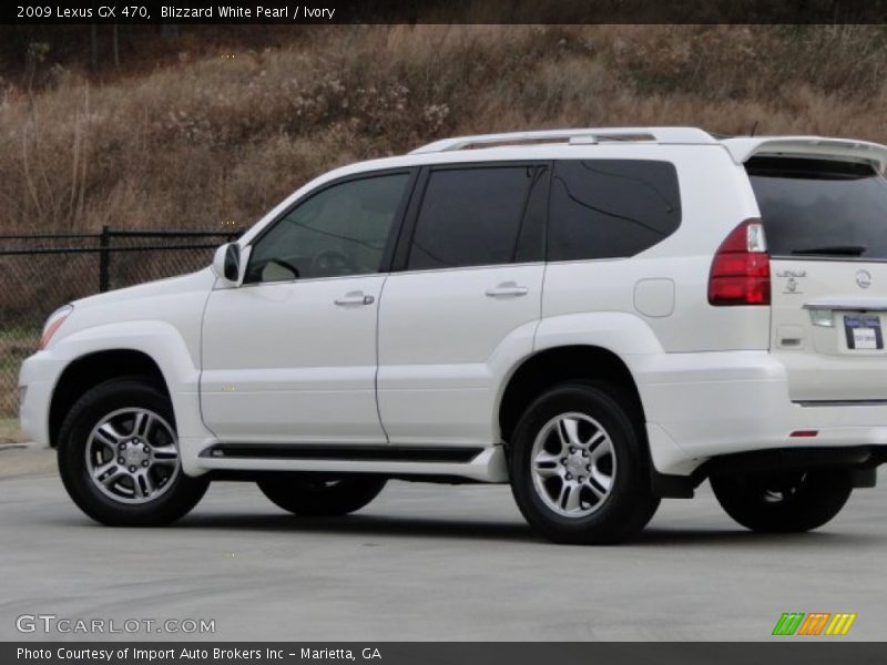 Blizzard White Pearl / Ivory 2009 Lexus GX 470