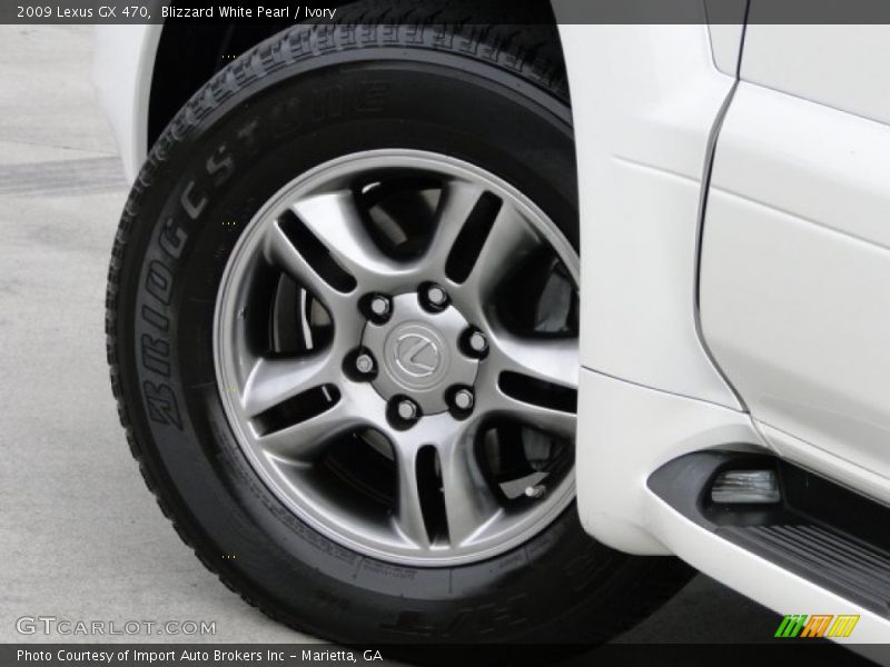 Blizzard White Pearl / Ivory 2009 Lexus GX 470