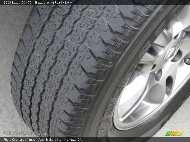 Blizzard White Pearl / Ivory 2009 Lexus GX 470