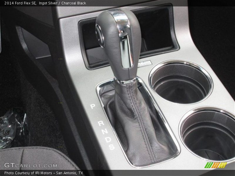 Ingot Silver / Charcoal Black 2014 Ford Flex SE