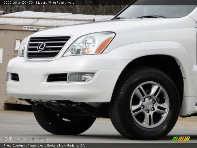 Blizzard White Pearl / Ivory 2009 Lexus GX 470