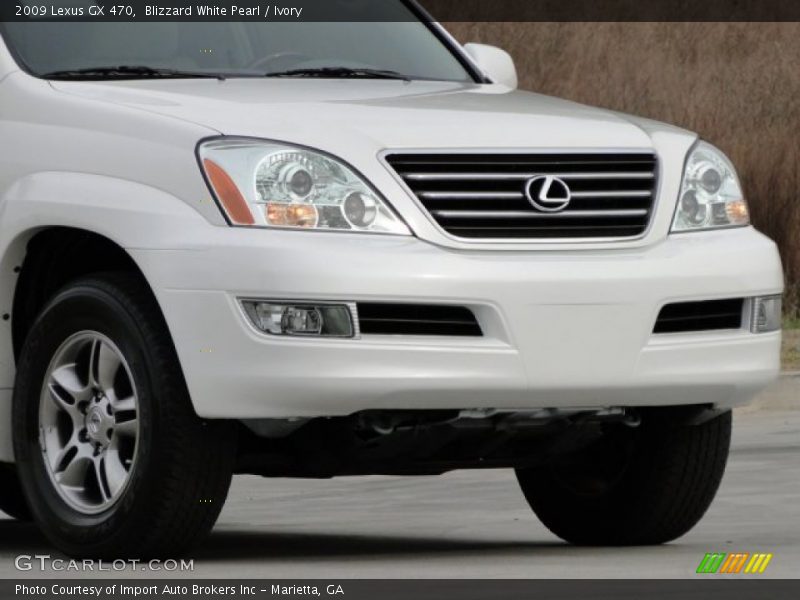 Blizzard White Pearl / Ivory 2009 Lexus GX 470