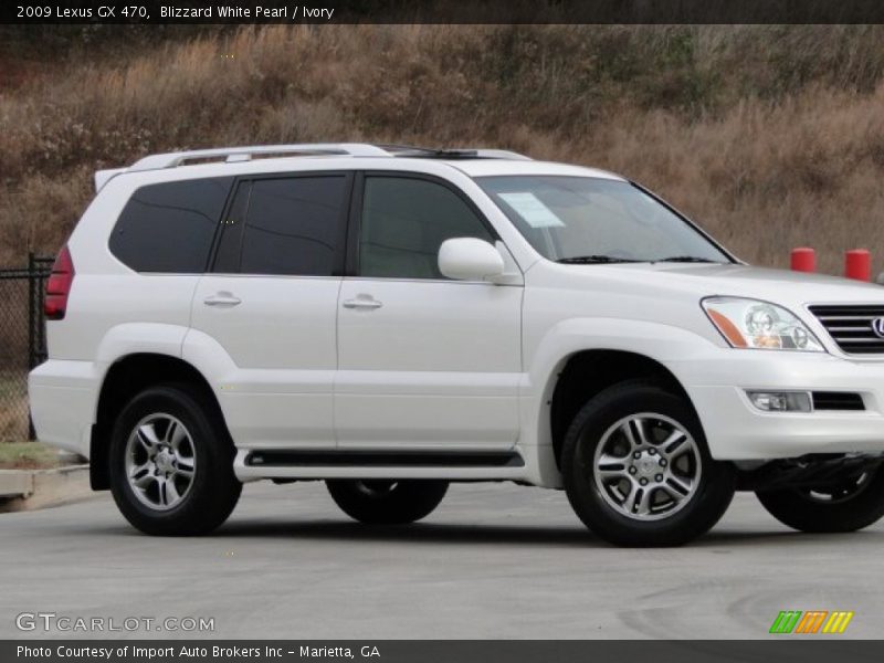 Blizzard White Pearl / Ivory 2009 Lexus GX 470