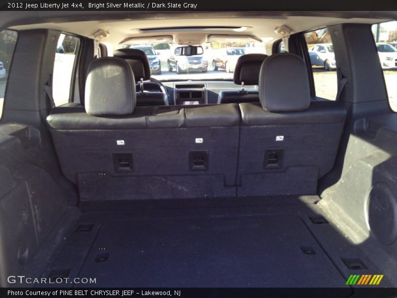 Bright Silver Metallic / Dark Slate Gray 2012 Jeep Liberty Jet 4x4