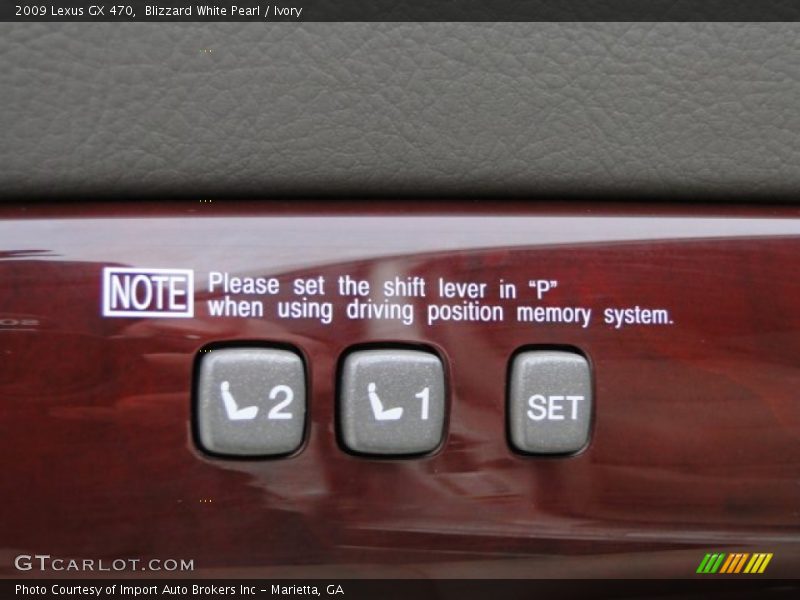 Blizzard White Pearl / Ivory 2009 Lexus GX 470