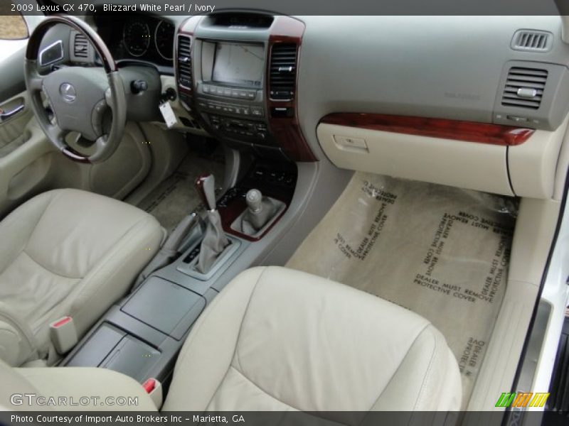 Blizzard White Pearl / Ivory 2009 Lexus GX 470