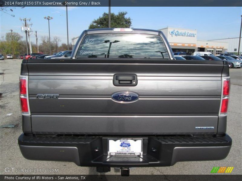 Sterling Grey / Black 2014 Ford F150 STX SuperCrew