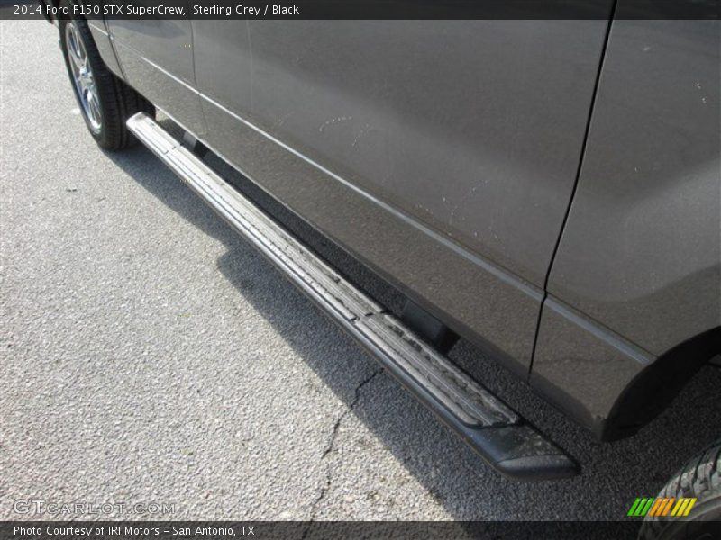 Sterling Grey / Black 2014 Ford F150 STX SuperCrew