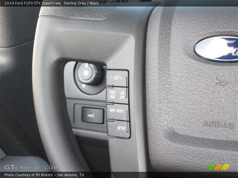 Sterling Grey / Black 2014 Ford F150 STX SuperCrew