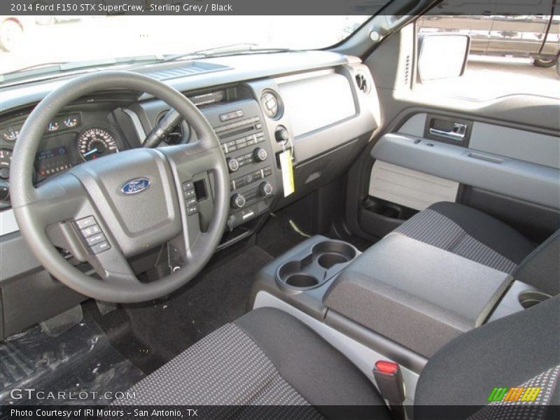 Black Interior - 2014 F150 STX SuperCrew 