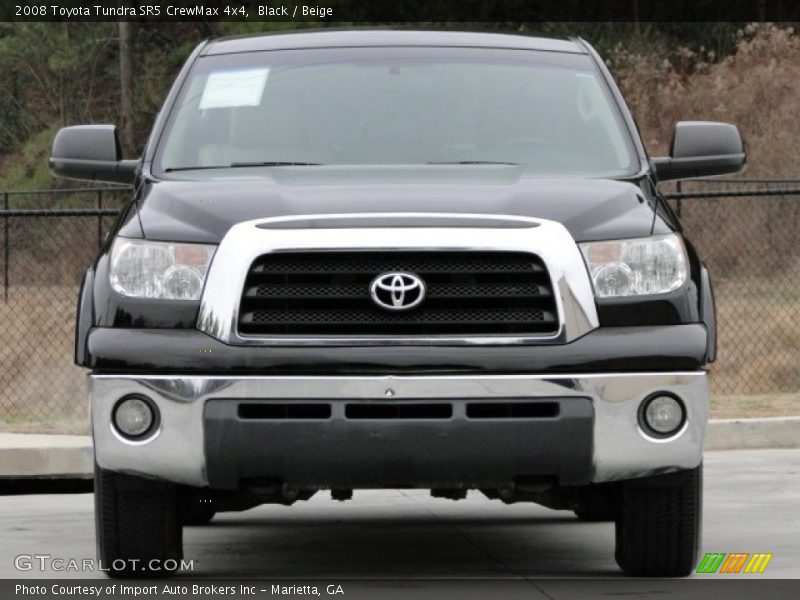 Black / Beige 2008 Toyota Tundra SR5 CrewMax 4x4