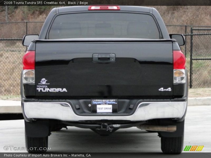 Black / Beige 2008 Toyota Tundra SR5 CrewMax 4x4