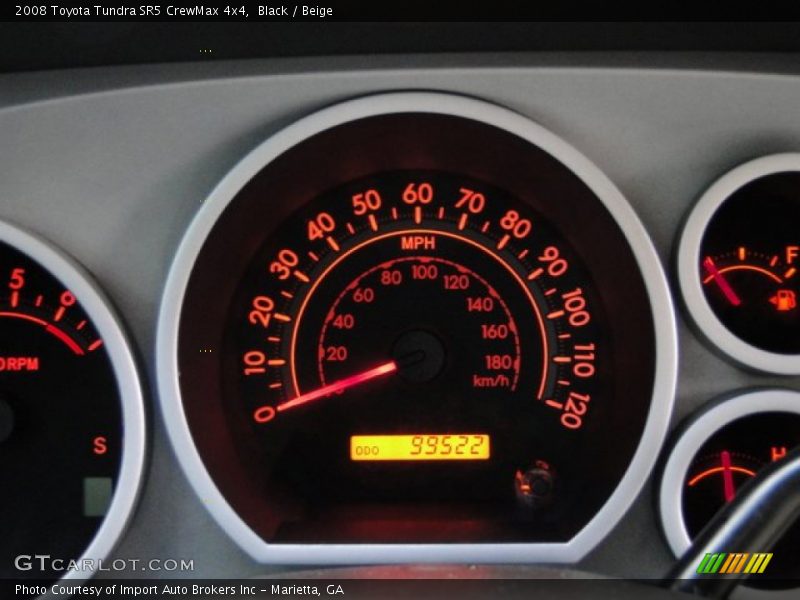 Black / Beige 2008 Toyota Tundra SR5 CrewMax 4x4