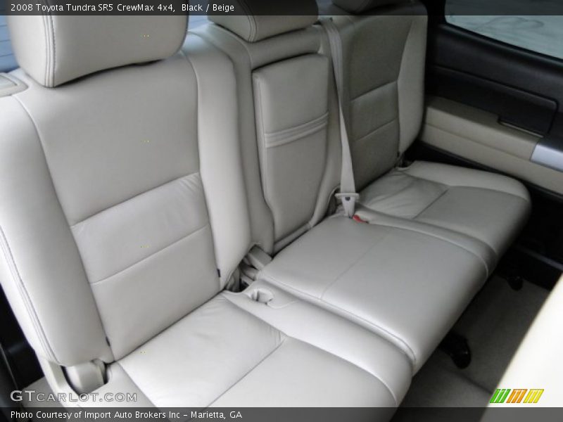 Black / Beige 2008 Toyota Tundra SR5 CrewMax 4x4