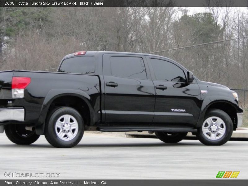 Black / Beige 2008 Toyota Tundra SR5 CrewMax 4x4