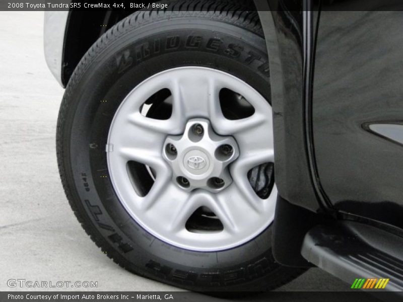 Black / Beige 2008 Toyota Tundra SR5 CrewMax 4x4