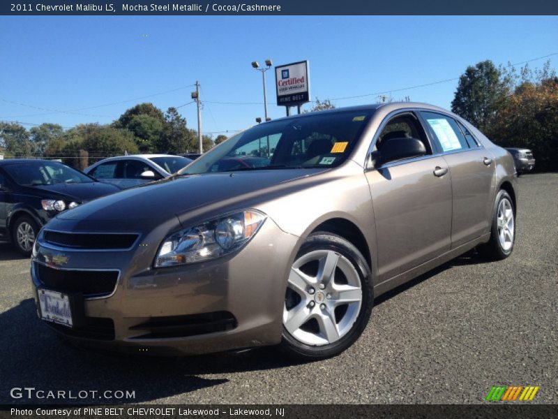 Mocha Steel Metallic / Cocoa/Cashmere 2011 Chevrolet Malibu LS
