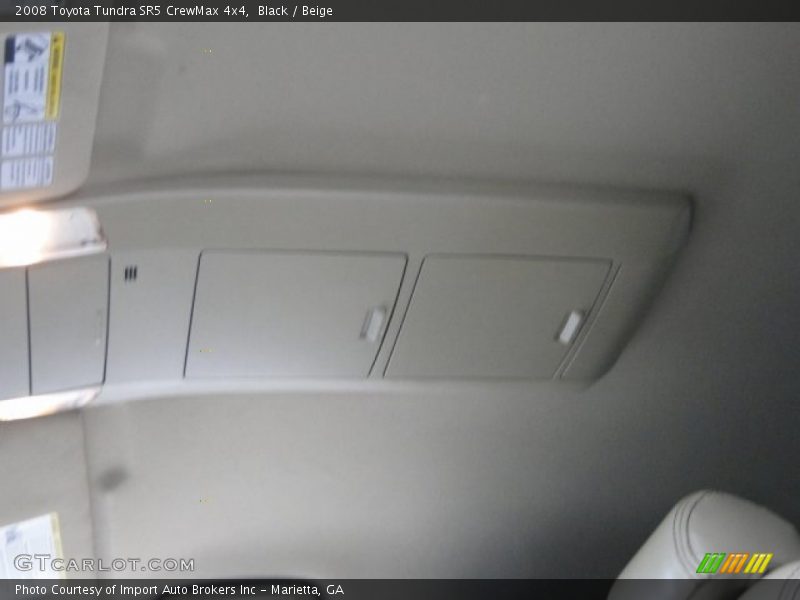 Black / Beige 2008 Toyota Tundra SR5 CrewMax 4x4