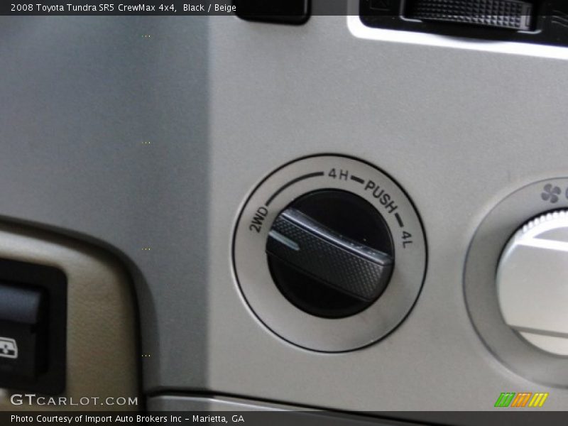 Black / Beige 2008 Toyota Tundra SR5 CrewMax 4x4