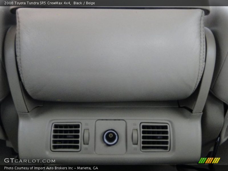 Black / Beige 2008 Toyota Tundra SR5 CrewMax 4x4