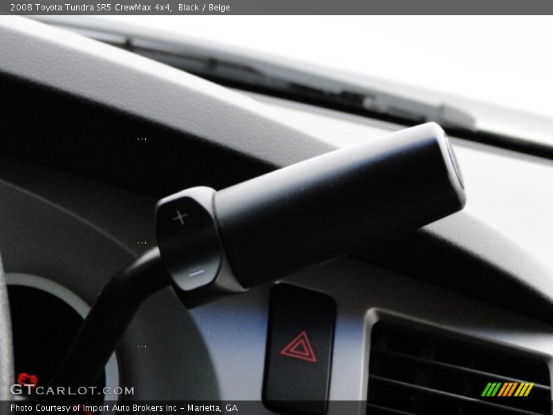 Black / Beige 2008 Toyota Tundra SR5 CrewMax 4x4