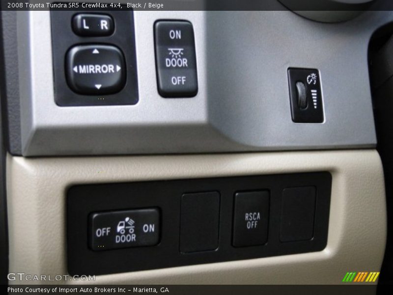 Black / Beige 2008 Toyota Tundra SR5 CrewMax 4x4