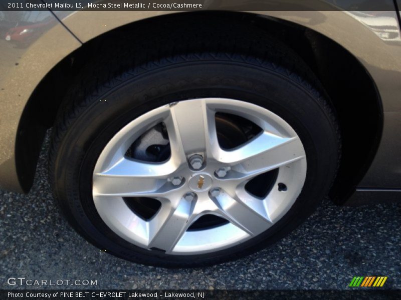 Mocha Steel Metallic / Cocoa/Cashmere 2011 Chevrolet Malibu LS