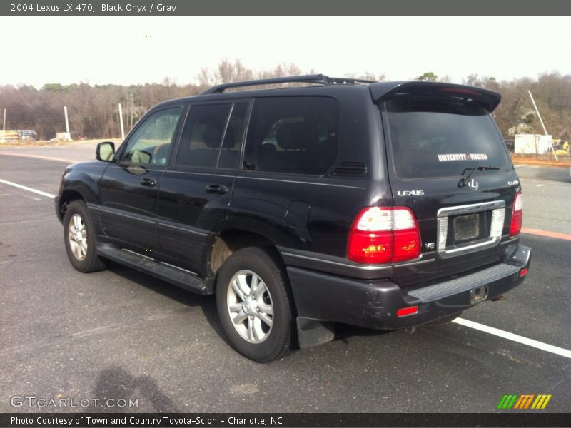 Black Onyx / Gray 2004 Lexus LX 470