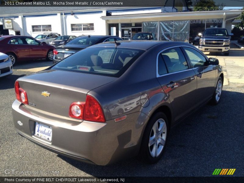 Mocha Steel Metallic / Cocoa/Cashmere 2011 Chevrolet Malibu LS
