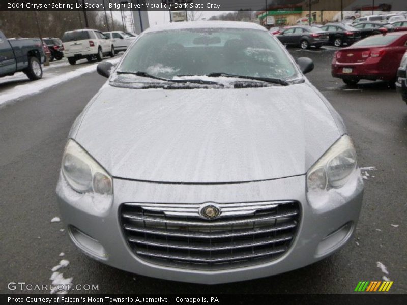 Bright Silver Metallic / Dark Slate Gray 2004 Chrysler Sebring LX Sedan