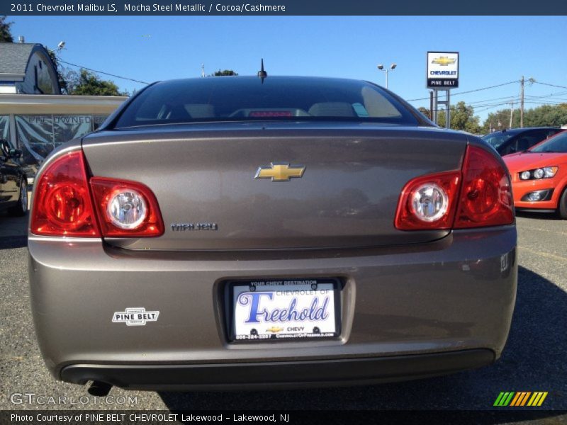 Mocha Steel Metallic / Cocoa/Cashmere 2011 Chevrolet Malibu LS