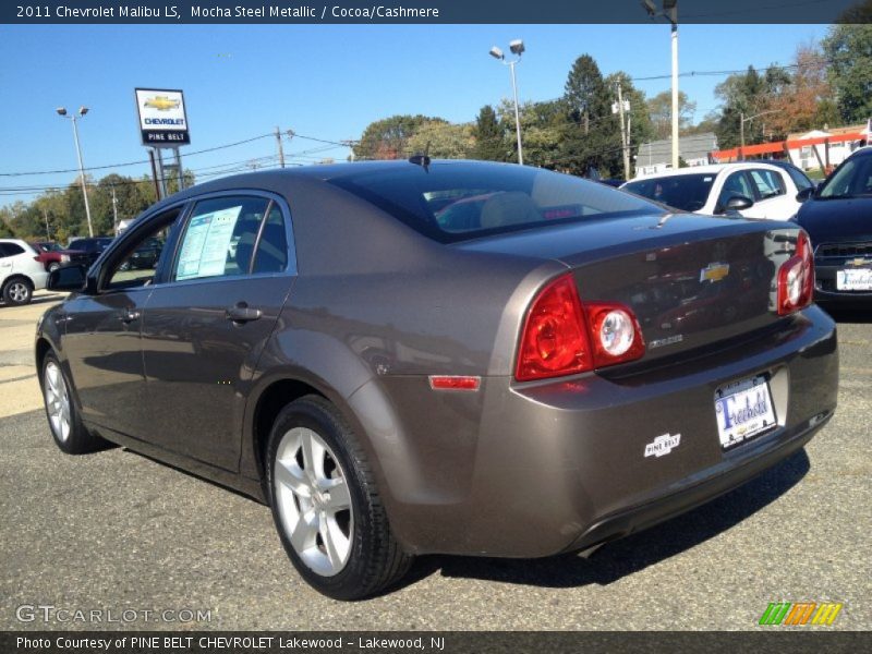 Mocha Steel Metallic / Cocoa/Cashmere 2011 Chevrolet Malibu LS