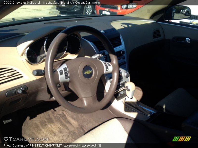 Mocha Steel Metallic / Cocoa/Cashmere 2011 Chevrolet Malibu LS