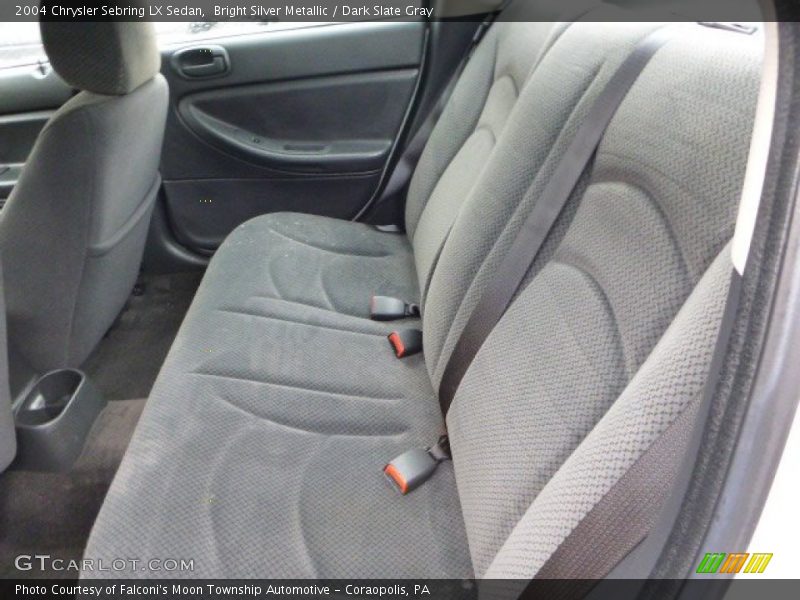 Rear Seat of 2004 Sebring LX Sedan