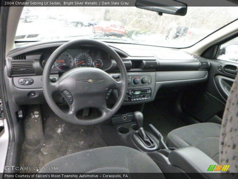 Dark Slate Gray Interior - 2004 Sebring LX Sedan 