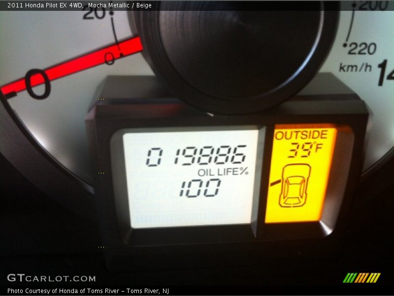 Mocha Metallic / Beige 2011 Honda Pilot EX 4WD