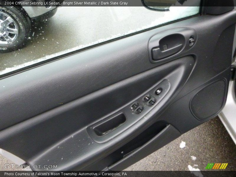 Bright Silver Metallic / Dark Slate Gray 2004 Chrysler Sebring LX Sedan