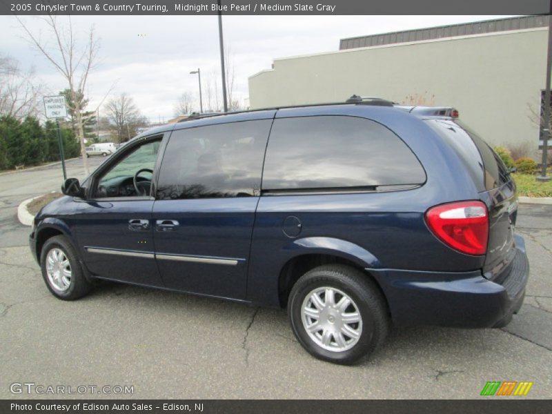 Midnight Blue Pearl / Medium Slate Gray 2005 Chrysler Town & Country Touring