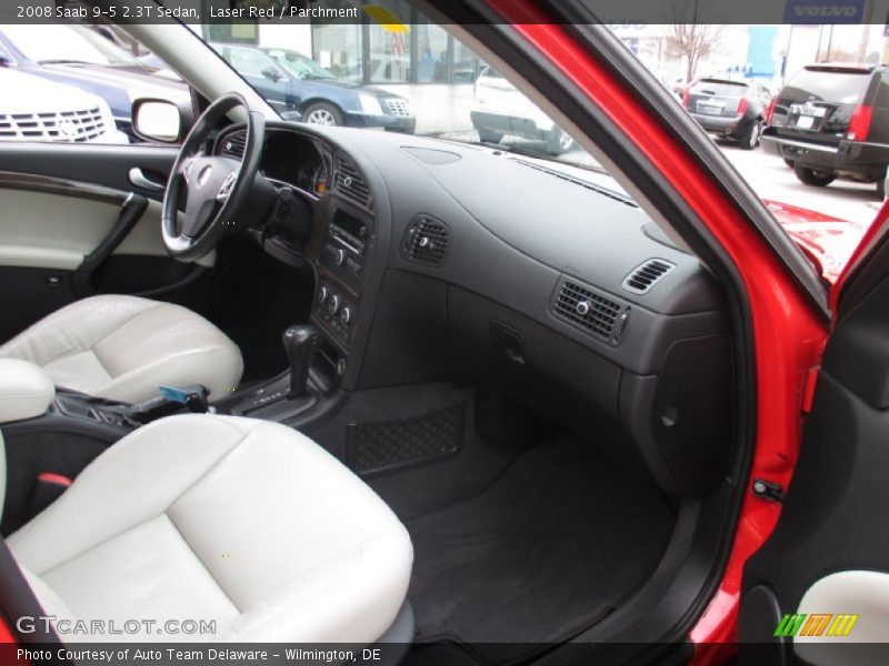 Laser Red / Parchment 2008 Saab 9-5 2.3T Sedan