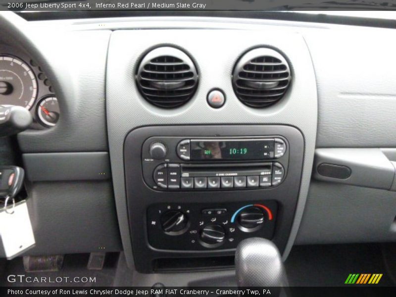 Inferno Red Pearl / Medium Slate Gray 2006 Jeep Liberty Sport 4x4