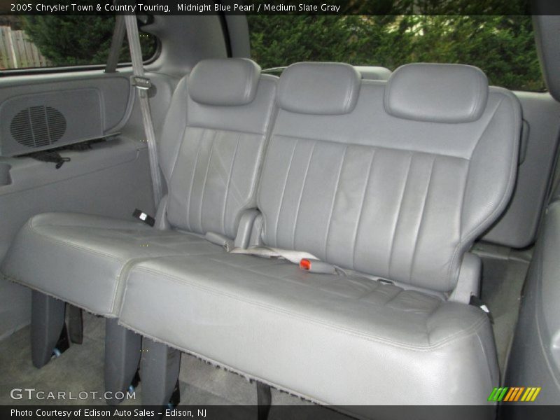 Midnight Blue Pearl / Medium Slate Gray 2005 Chrysler Town & Country Touring