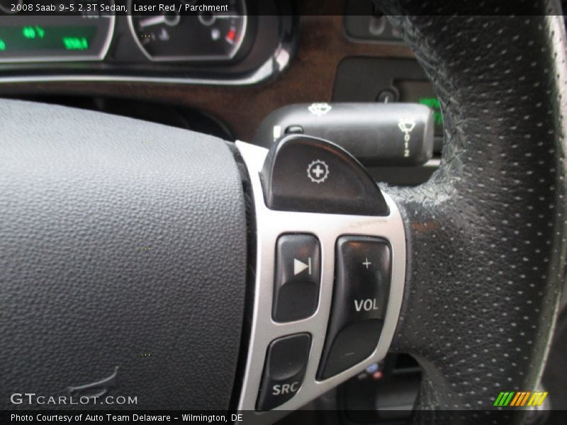 Laser Red / Parchment 2008 Saab 9-5 2.3T Sedan