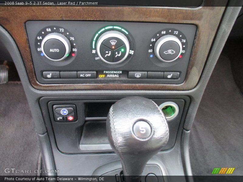 Laser Red / Parchment 2008 Saab 9-5 2.3T Sedan