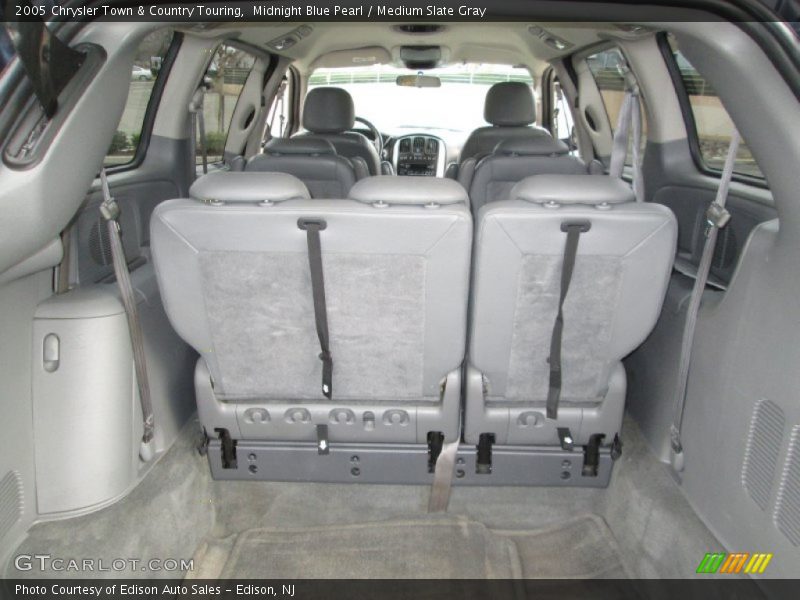 Midnight Blue Pearl / Medium Slate Gray 2005 Chrysler Town & Country Touring