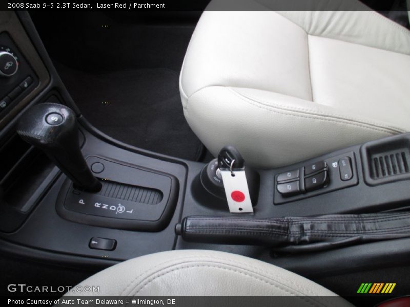 Laser Red / Parchment 2008 Saab 9-5 2.3T Sedan